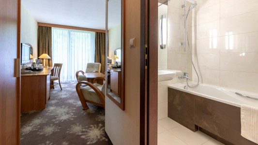 Hotell i bergen i Karpacz, semester på Sněžka