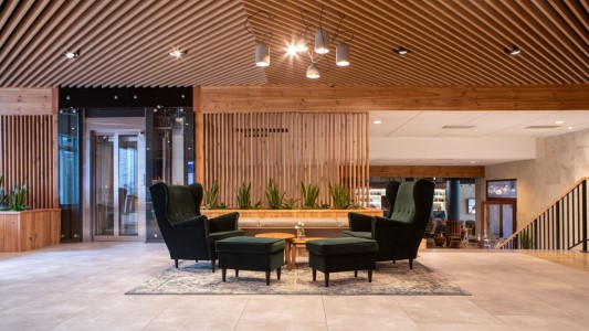 Hotell i bergen i Karpacz, semester på Sněžka