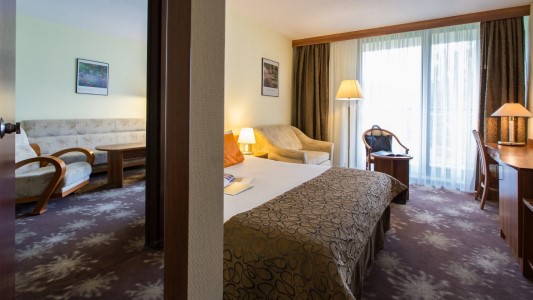 Hotell i bergen i Karpacz, semester på Sněžka
