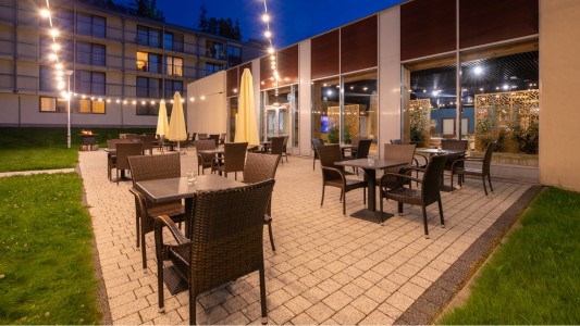 Hotell i bergen i Karpacz, semester på Sněžka