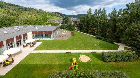 Hotell i bergen i Karpacz, semester på Sněžka